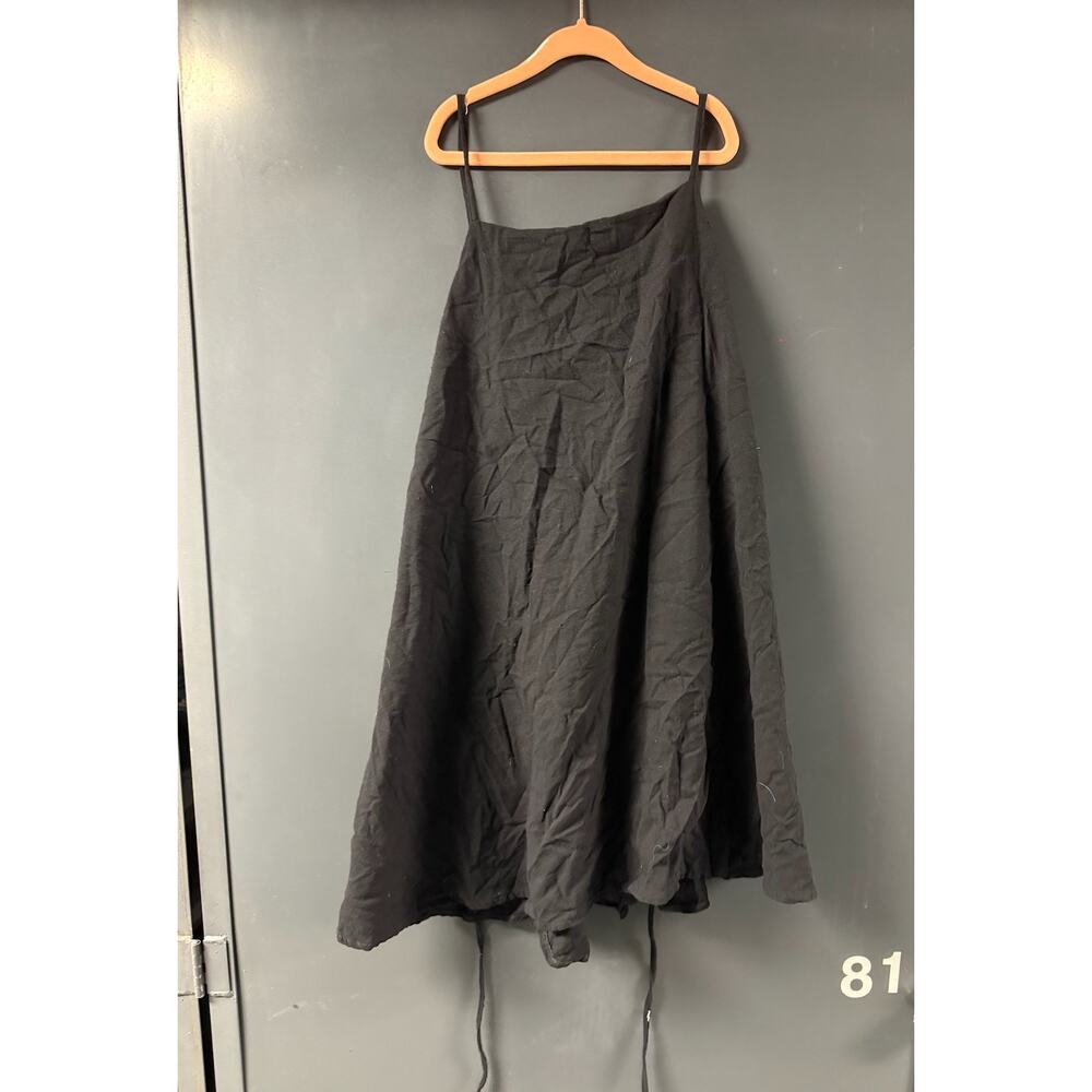 Black Strappy Back Maxi Dress